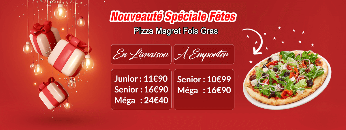 commander pizzas à  fresnes